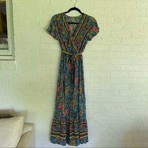 Pretty Garden Boho Dress